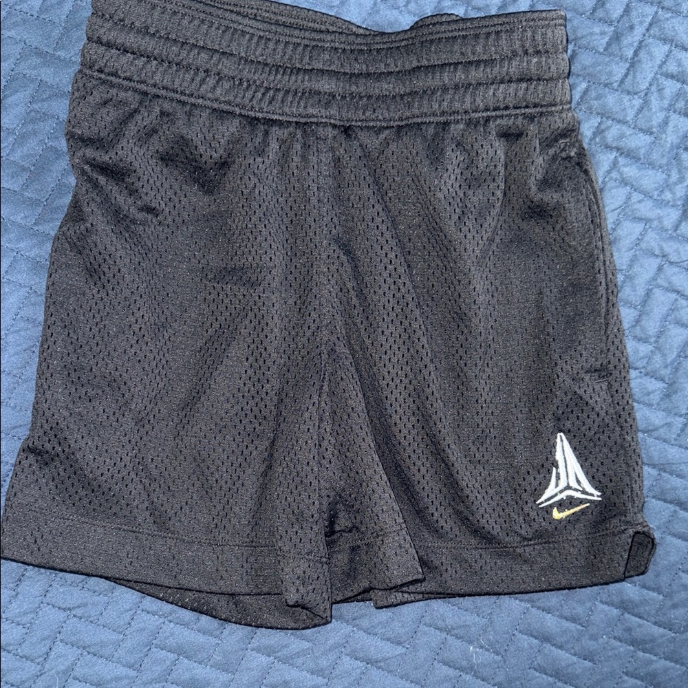 Nike youth boys Black Mesh Athletic Shorts
